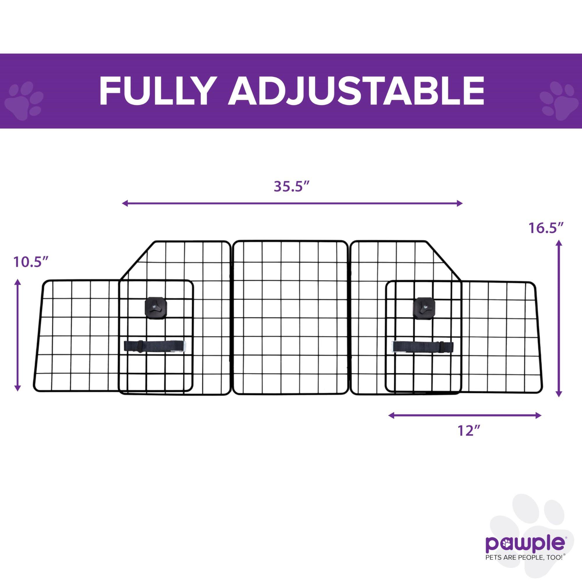 FULLY ADJUSTABLE 35.5" 16.5" 10.5" 12" pawple PETS ARE PEOPLE TOO!