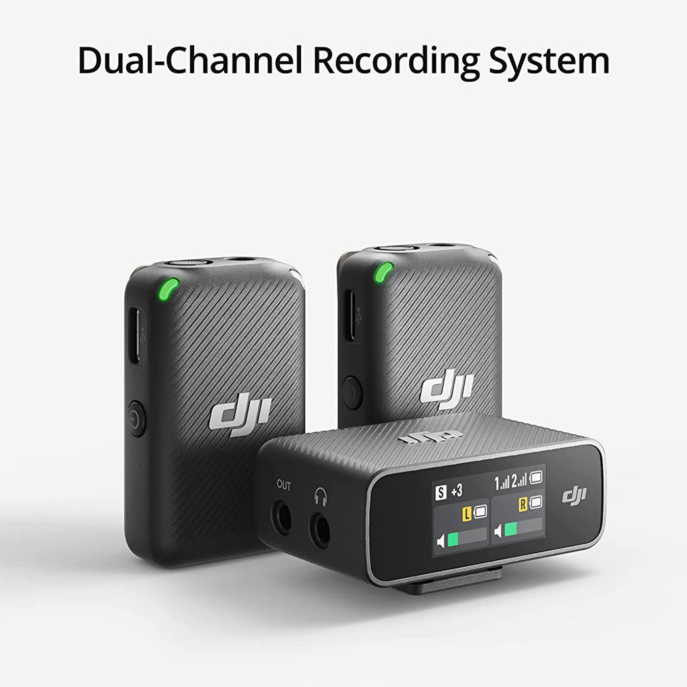 Dual-Channel Recording System

OUT S +3 L 1.mL 1 2.aL R