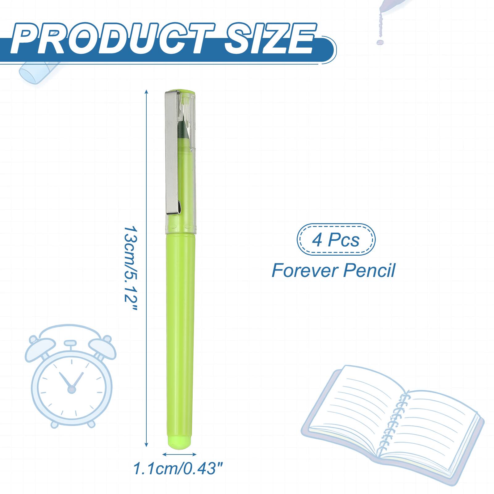 PRODUCT SIZE  
13cm/5.12"  
4 Pcs  
Forever Pencil  
1.1cm/0.43"