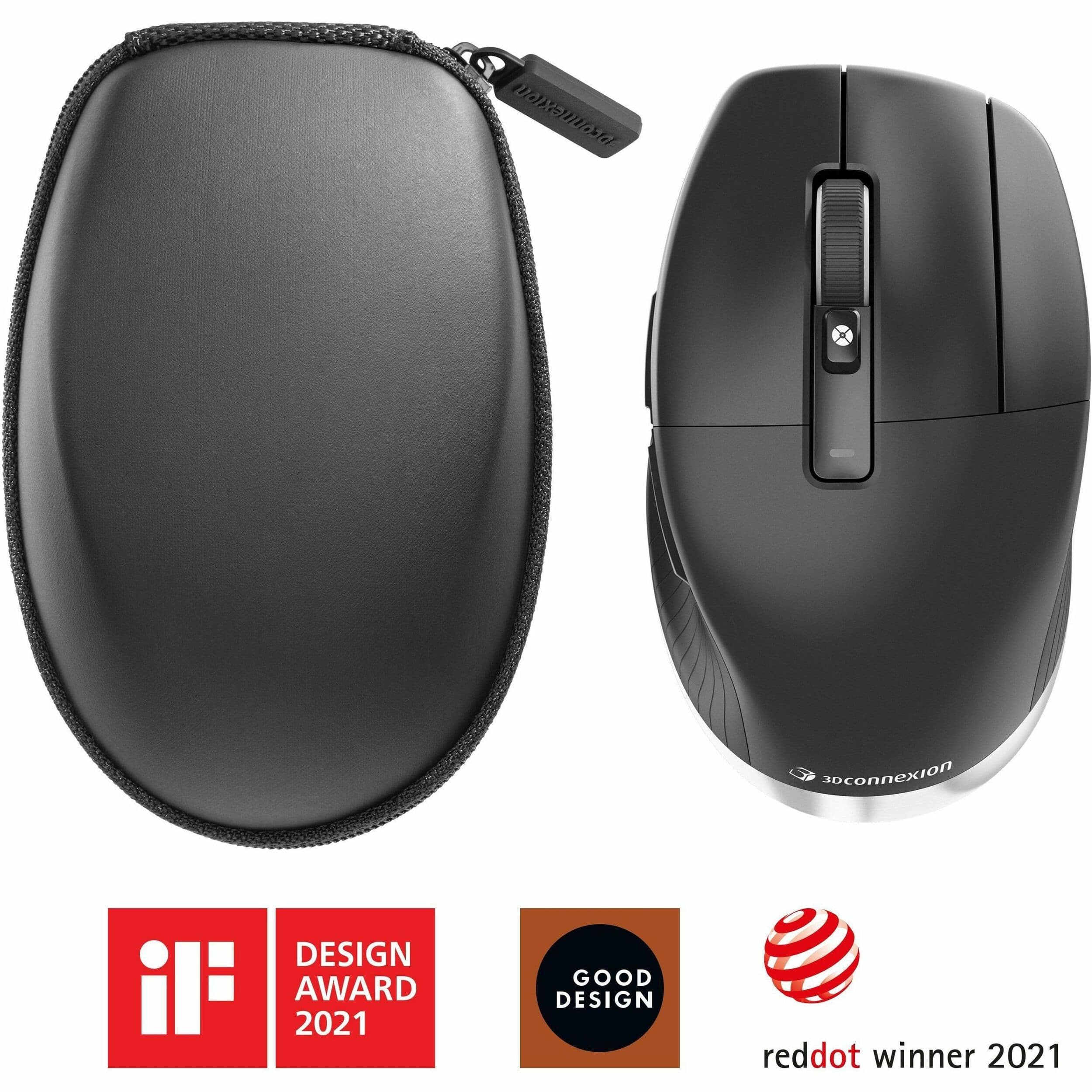 3Dconnexion - CadMouse Pro Wireless - Wired - Black