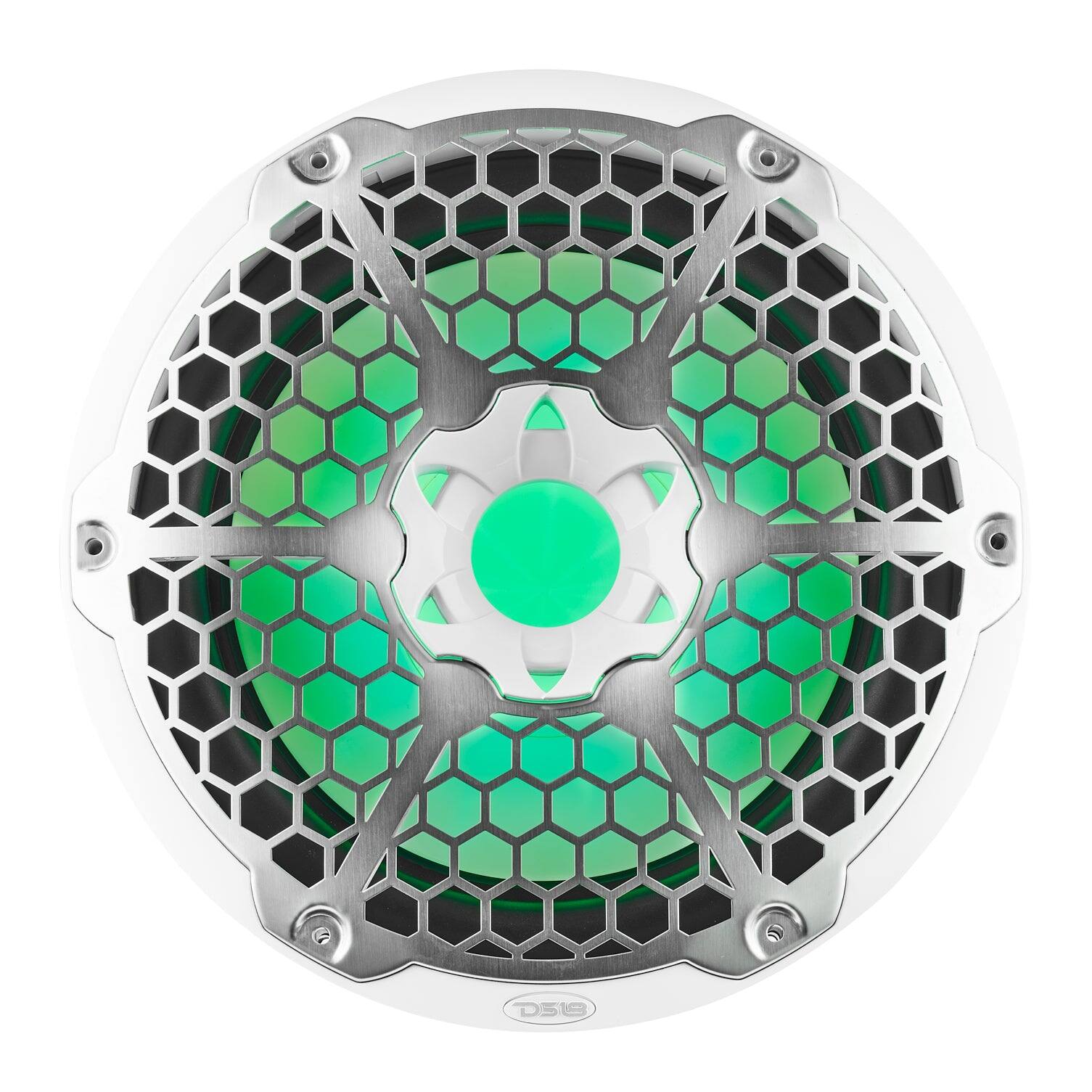 Alt View 1. DS18 Audio - NXL 12" Subwoofer with RGB LED Lights, 350W RMS Single 4-Ohm - White.