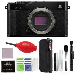 Fujifilm - X-E5 Mirrorless Camera Bundle (Black) with Additional Accessories