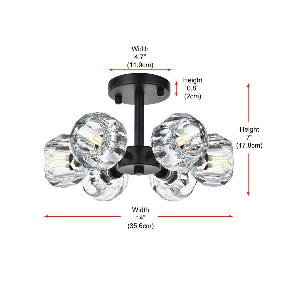 Width 4.7" (11.9cm)  
Height 0.8" (2cm)  
Height 7" (17.8cm)  
Width 14" (35.6cm)