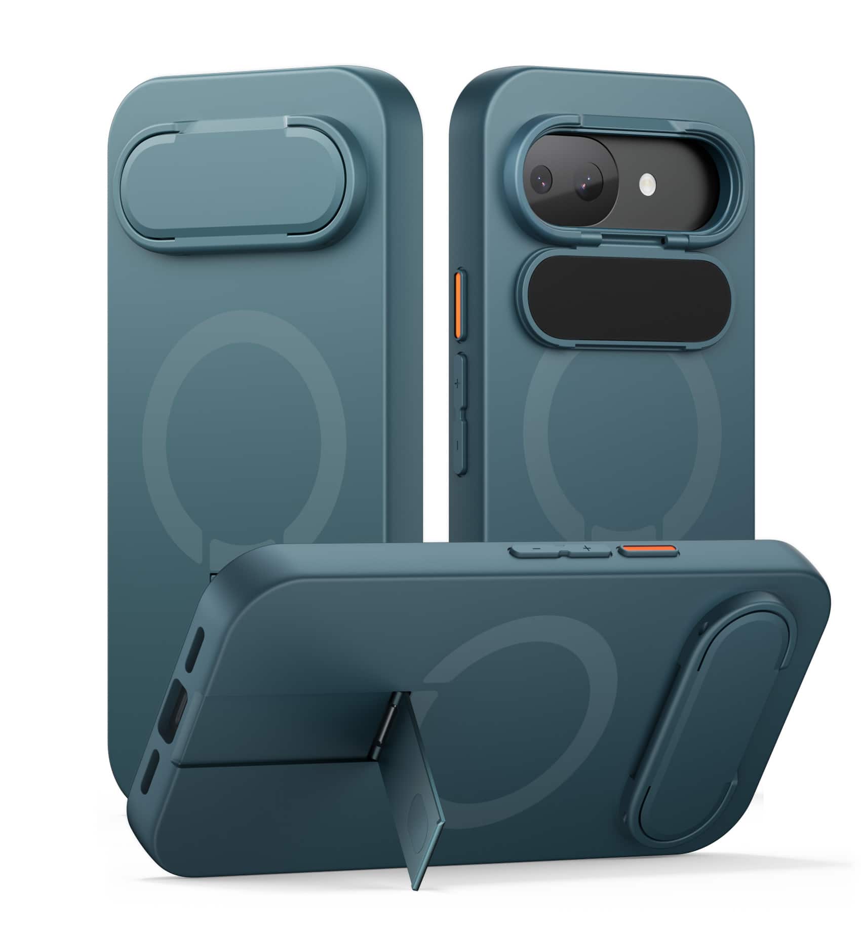 SURITCH - Case for Google Pixel 10a Phone, Compatible with MagSafe,Protective Cover with Camera Cover & Adjustable Metal Kickstand - Lake Green price history on PriceWatchPro