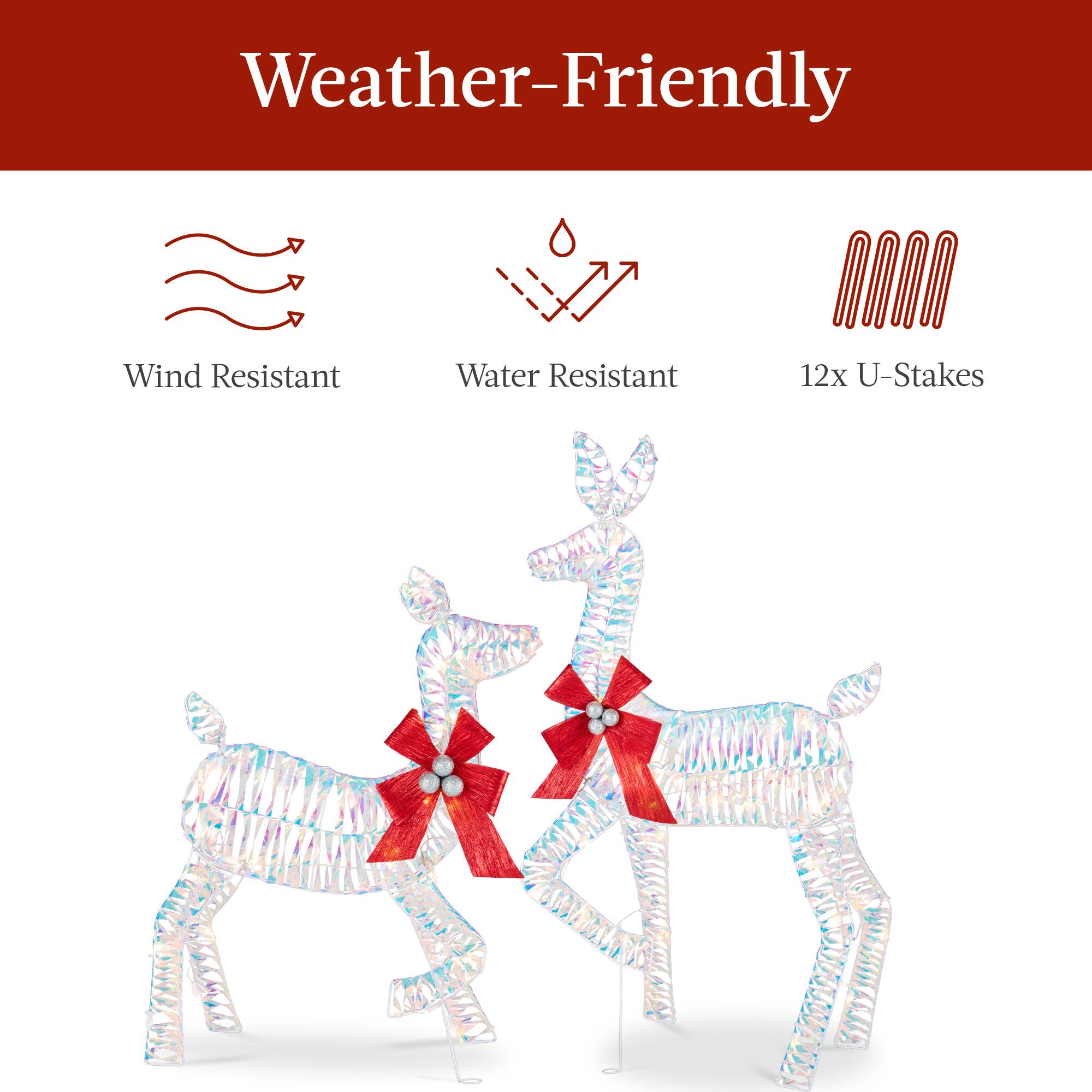 Weather-Friendly

Wind Resistant

Water Resistant

12x U-Stakes