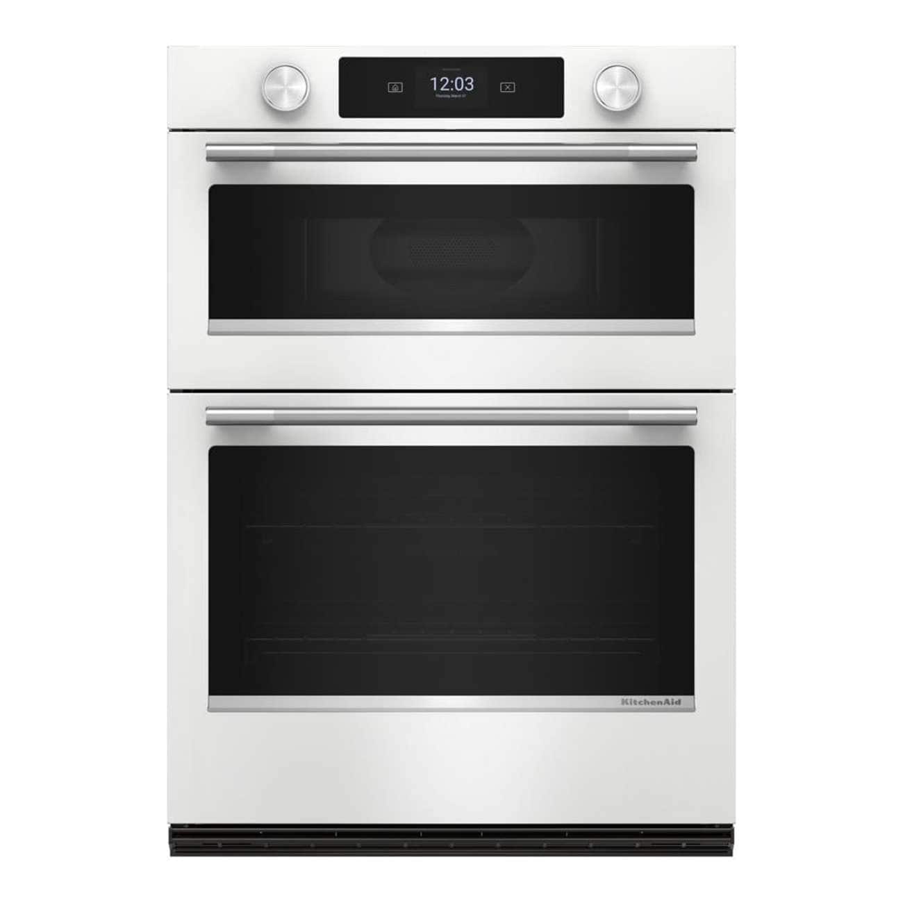 KitchenAid - 30-inch Smart Electric Combo Wall Oven with Ass