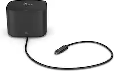 Front. HP - HP Thunderbolt Dock 120W G2 (2UK37AA#ABA) Docking Station Port Replicator.