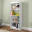 Alt View 12. CorLiving - Hawthorne Collection 4 Shelf Floor-Standing Bookcase - White.