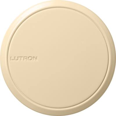 Front. Lutron - Lutron Dalia Ivory Rotary Dimmer Knob 1 pk - Ivory.