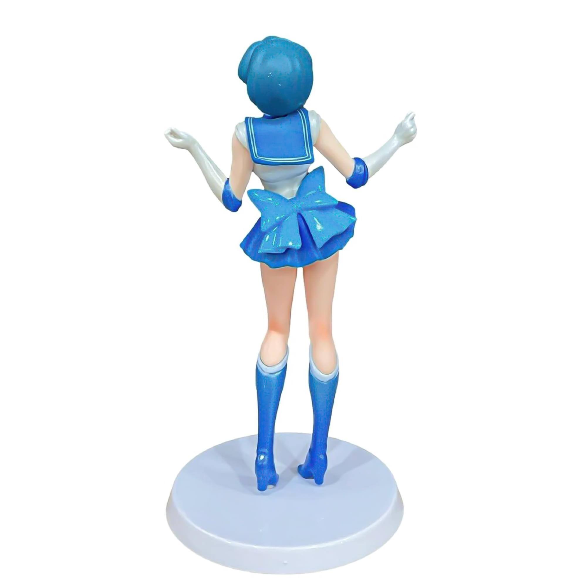 Alt View 10. Banpresto - Sailor Moon Bandai HGIF Figure | Sailor Mercury - Blue.