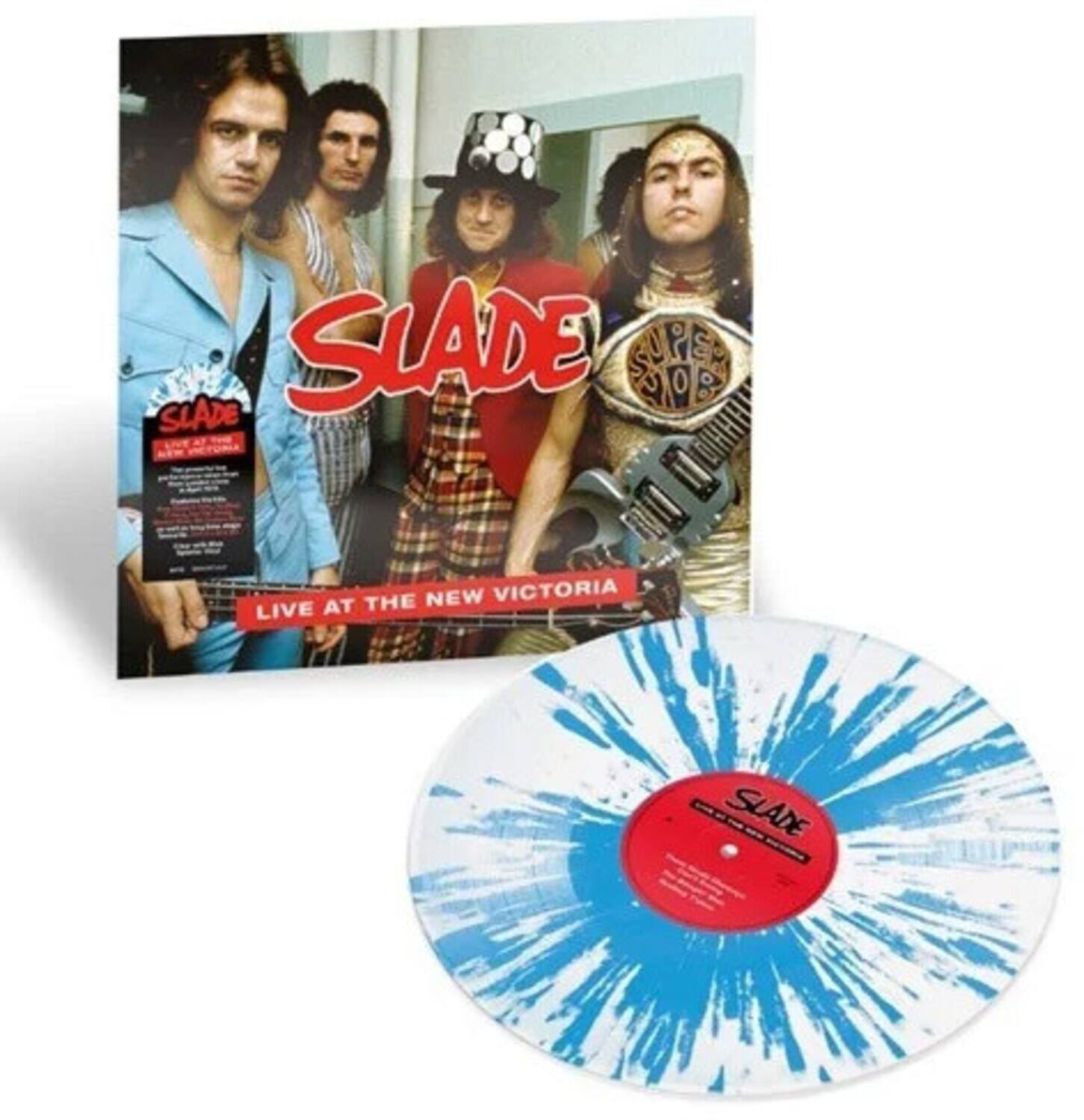 SLADE  
SUPER NOVA  
LIVE AT THE NEW VICTORIA  

SLADE  
LIVE AT THE NEW VICTORIA