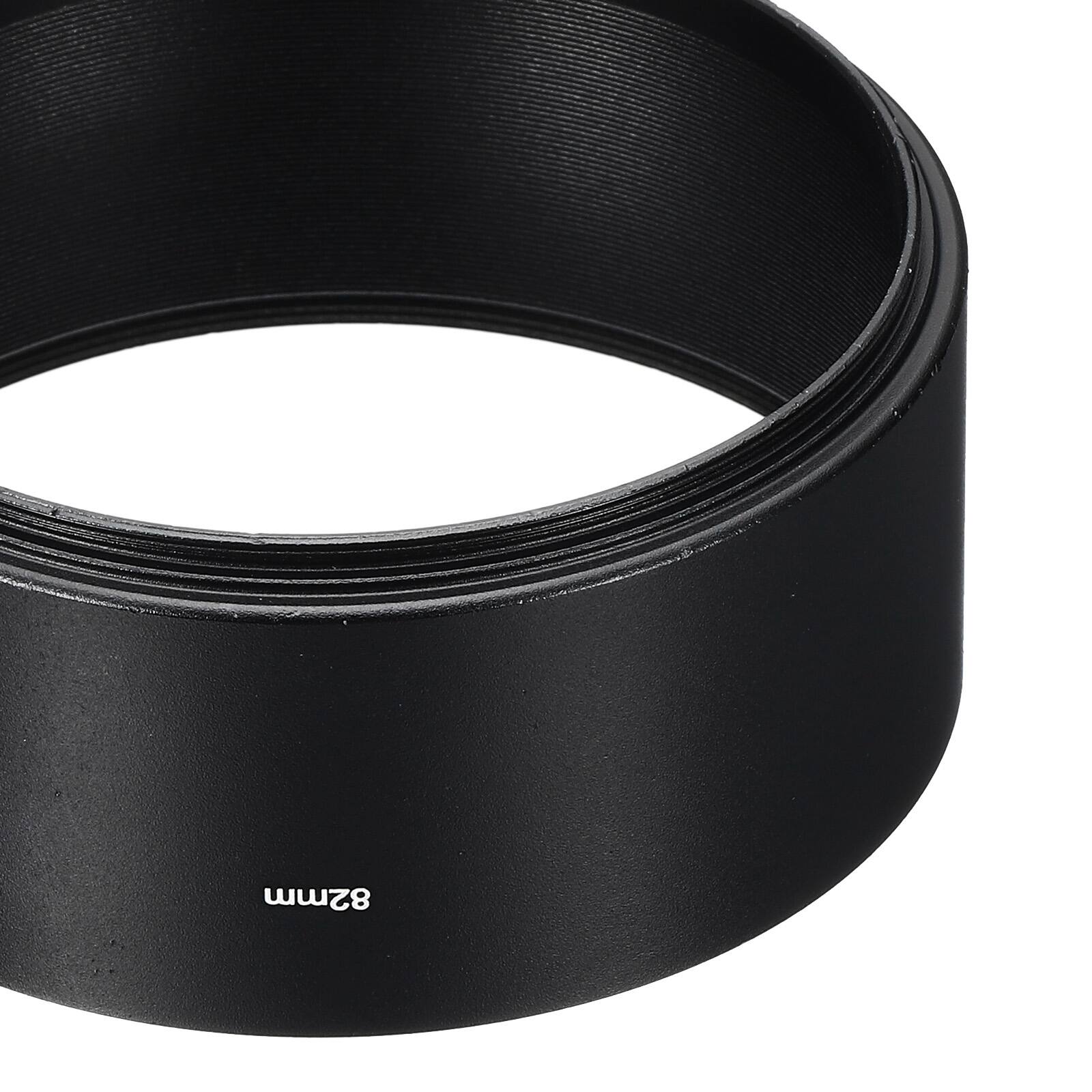 Alt View 2. Unique Bargains - 82mm Long Focus Frosted Anti-reflective Lens Hood for Nikon/Fuji/Pentax/Leica - Black.