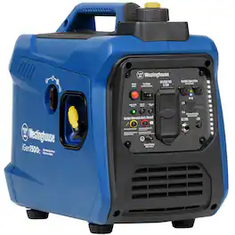 Westinghouse - 1,500-Watt Gas Powered Portable Inverter Generator with Recoil Start and Quiet Technology - Blue