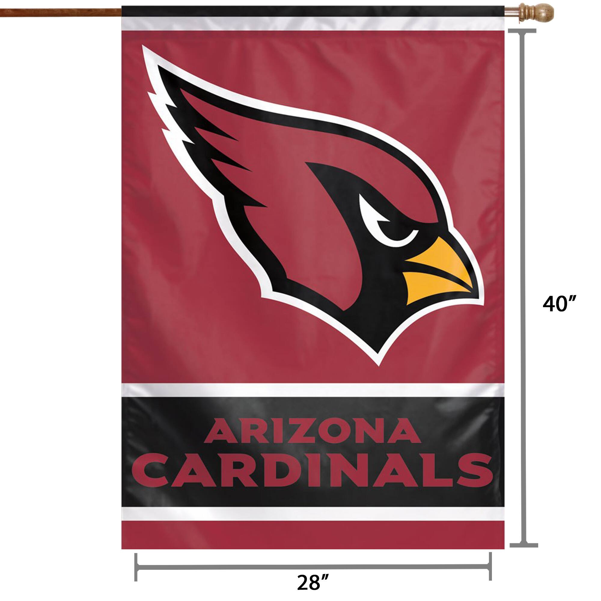 40" ARIZONA CARDINALS 28"