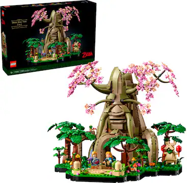 The Legend of Zelda Great Deku Tree 2in1 Building Set for Adults 77092