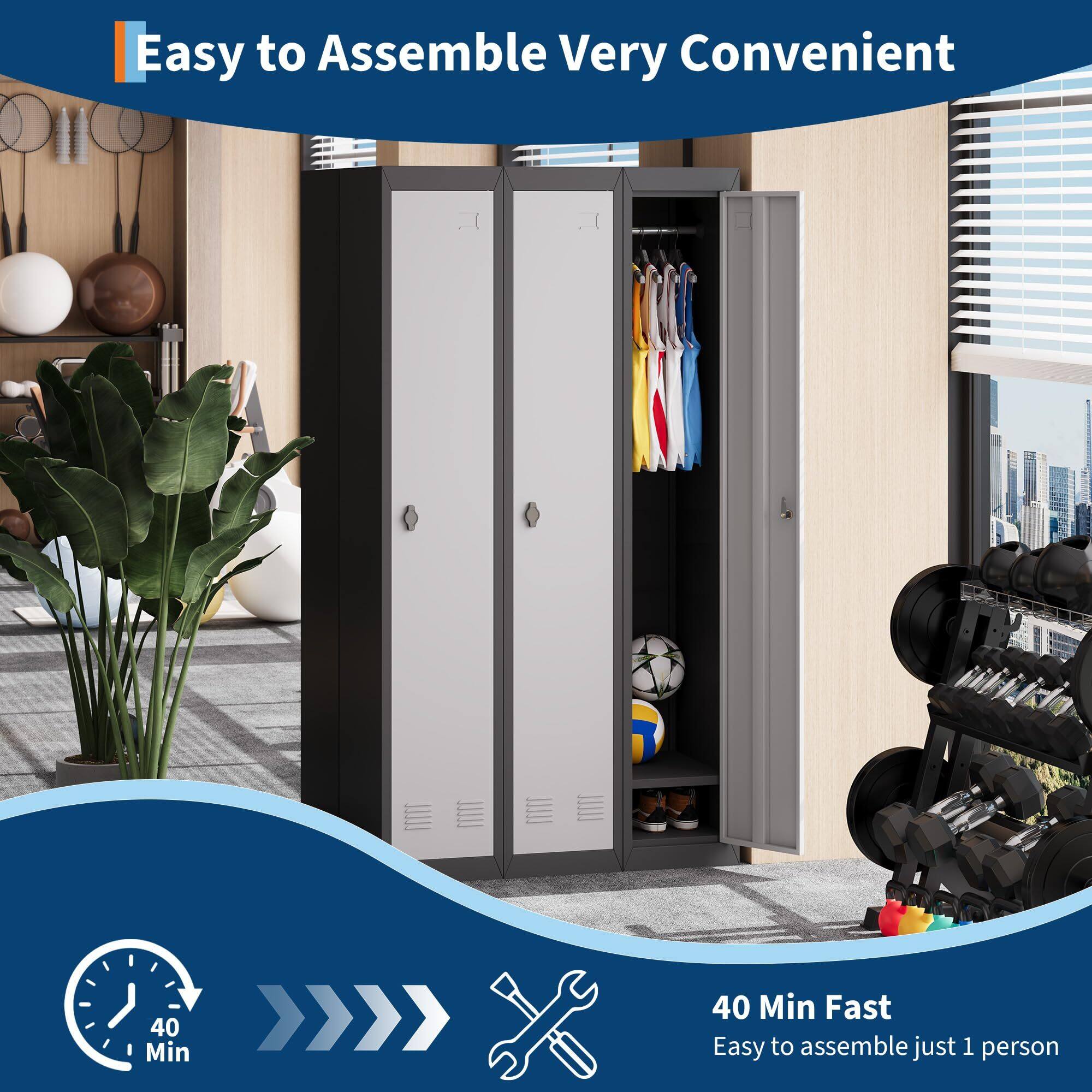 Easy to Assemble Very Convenient

40 Min Fast
Easy to assemble just 1 person