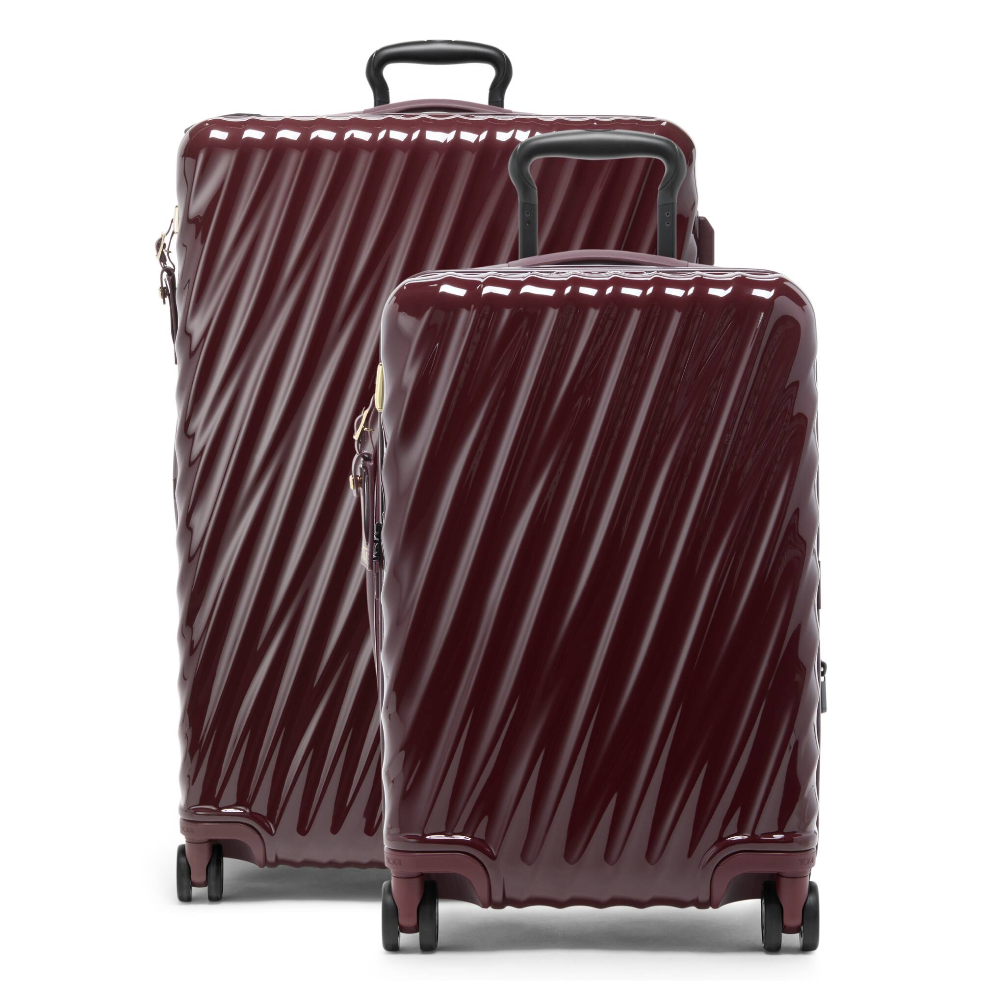 Alt View 4. TUMI - 19 Degree International 22" Expandable 4-Wheeled Carry On Suitcase - Wine.