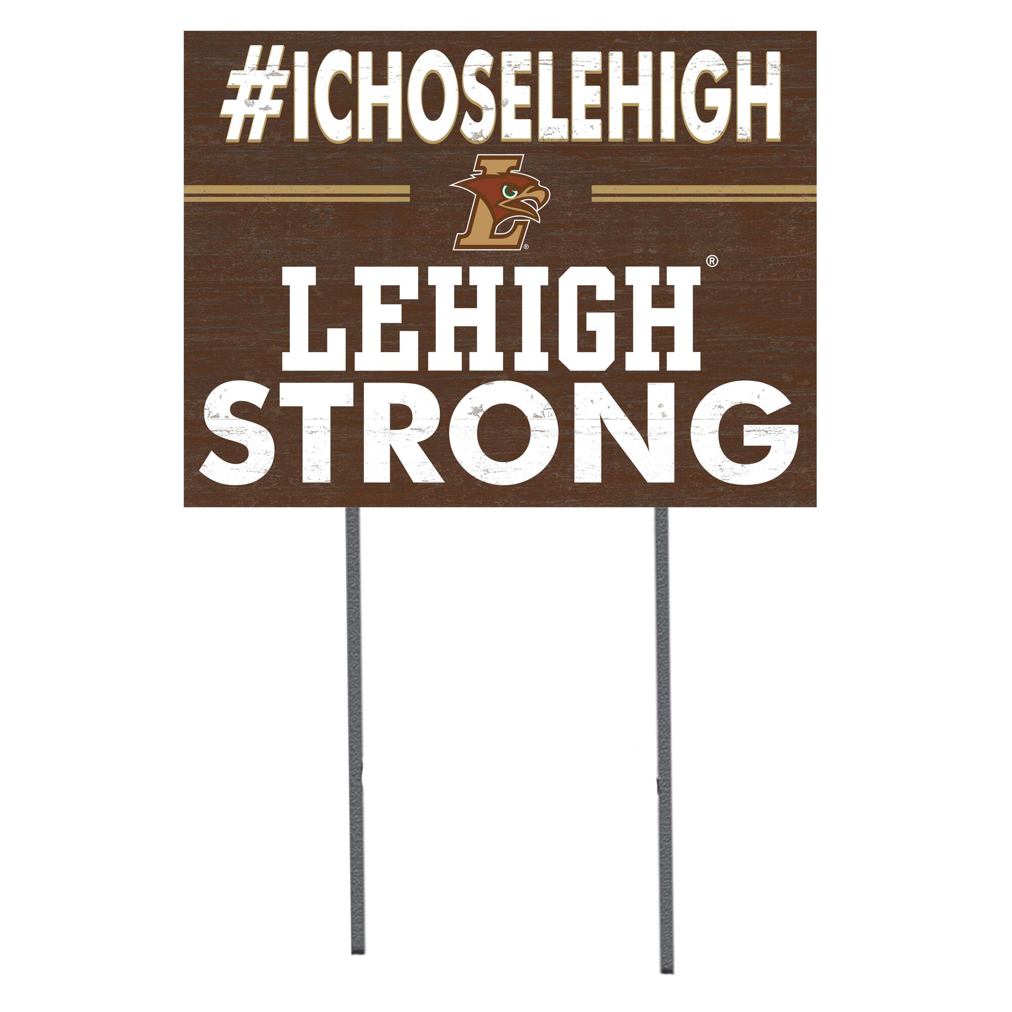 Lehigh Mountain Hawks 18'' x 24'' I Chose Lawn Sign