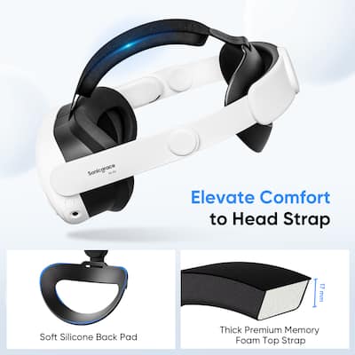 Sonicgrace S3 Air Head Strap for Meta Quest 3/3s with Comfort Sonicgrace S3 Air Head Strap for Meta Quest 3/3s with Comfort