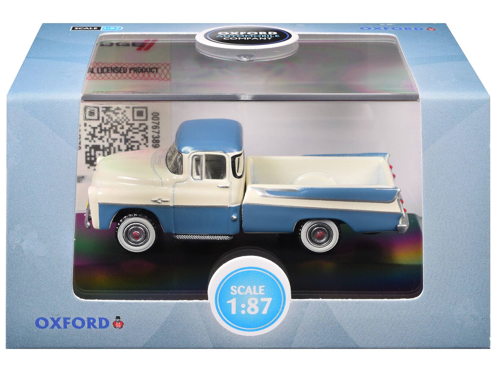 OXFORD TOY COMPANY  
OXFORD LICENSED PRODUCT  
SPAL 00767389  
SCALE 1:87