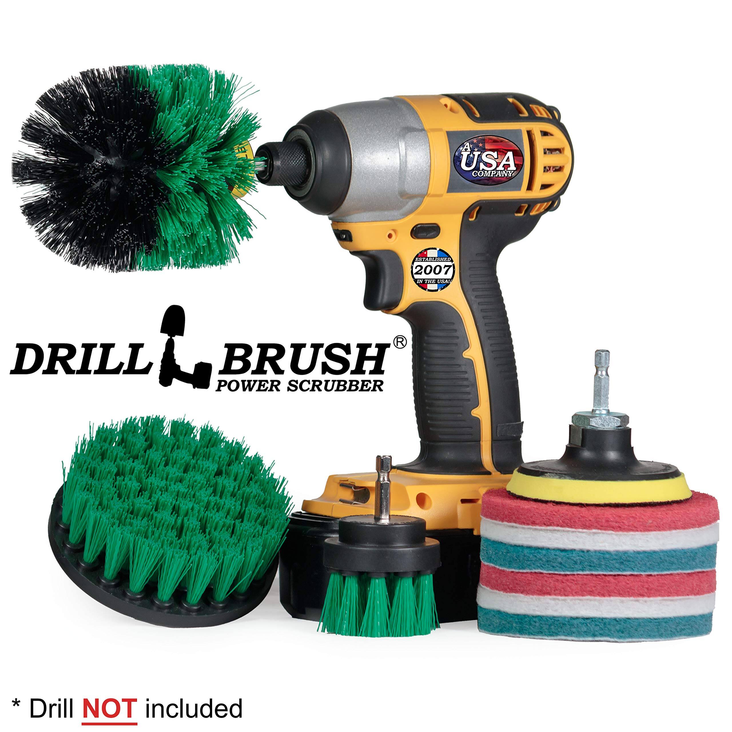 USA COMPANY 2007 IN THE USA DRILL BRUSH POWER SCRUBBER * Drill NOT included