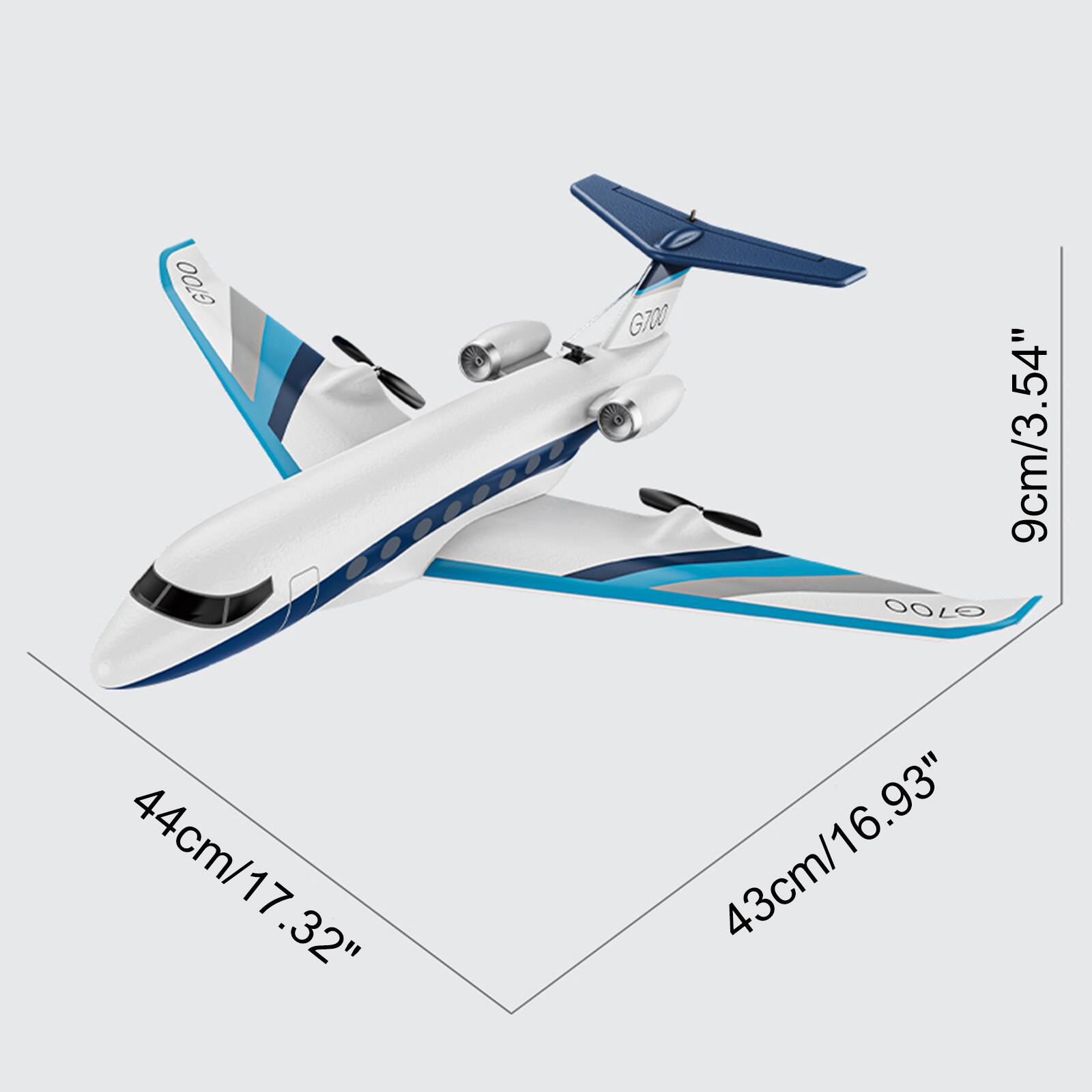 G700  
44cm/17.32"  
700  
9cm/3.54"  
43cm/16.93"