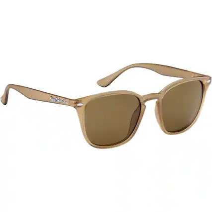 Front. Flying Fisherman - Flying Fisherman Muriel Polarized Sunglasses - Sand/Amber - Sand/Amber.