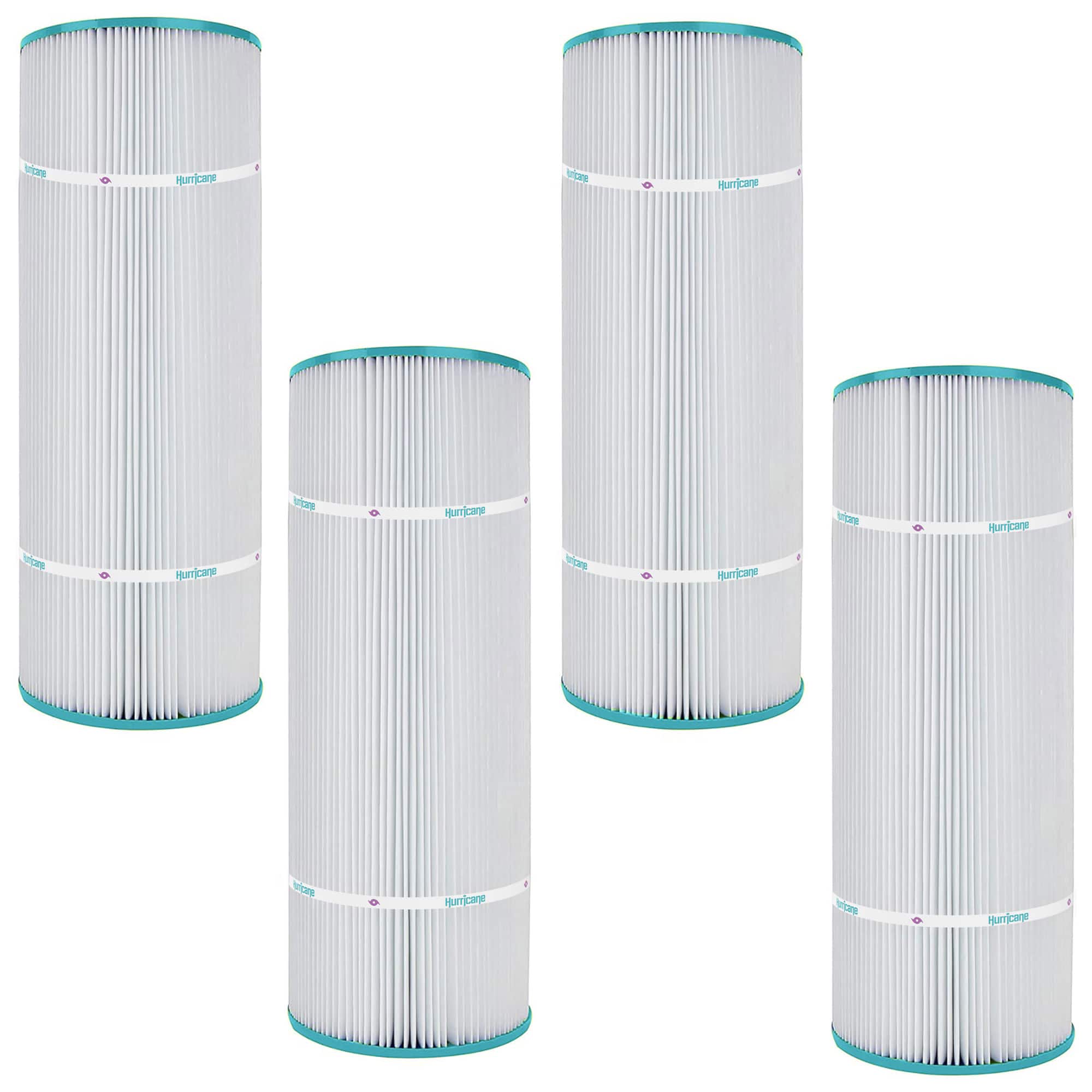 Hurricane - 4 Pack HF7470-04 Advanced Pool and Spa Filter Cartridge Replacement - White, Turquoise price history on PriceWatchPro