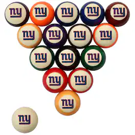 Imperial - New York Giants Retro Billiard Ball Set - Cream