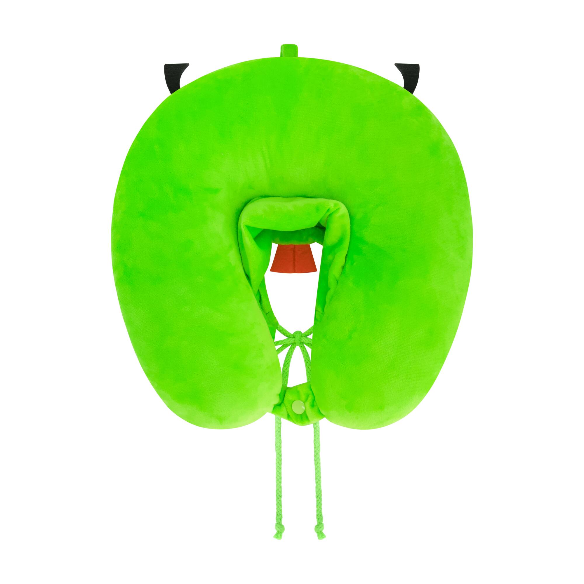 Back. Concept One - GIR HOODED KNECK PILLOW - GREEN.