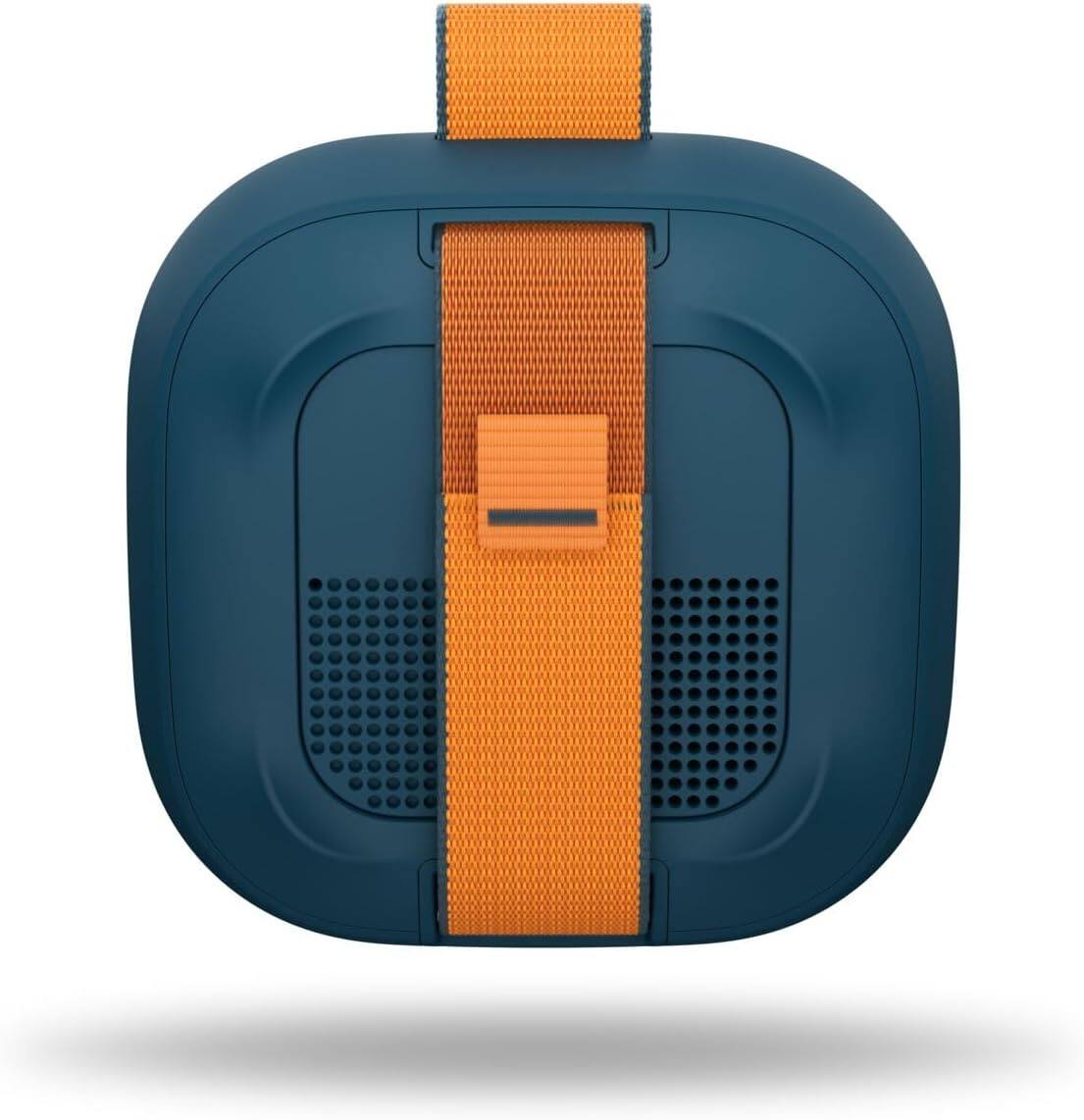 Back. Bose - Bose SoundLink Micro Portable Bluetooth Speaker (2nd Gen) Bundle with Fast Charger, Wireless Waterproof, (Twilight Blue) - Twilight Blue.
