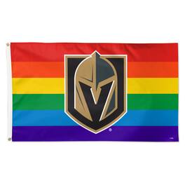 WinCraft - Vegas Golden Knights 3' x 5' Single-Sided Deluxe Team Pride Flag - Multicolor