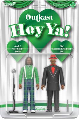 OutKast - Super7 - OutKast - ReAction Figures Wv4 - Hey Ya! 2-Pack - COLLECTIBLES - Multicolor