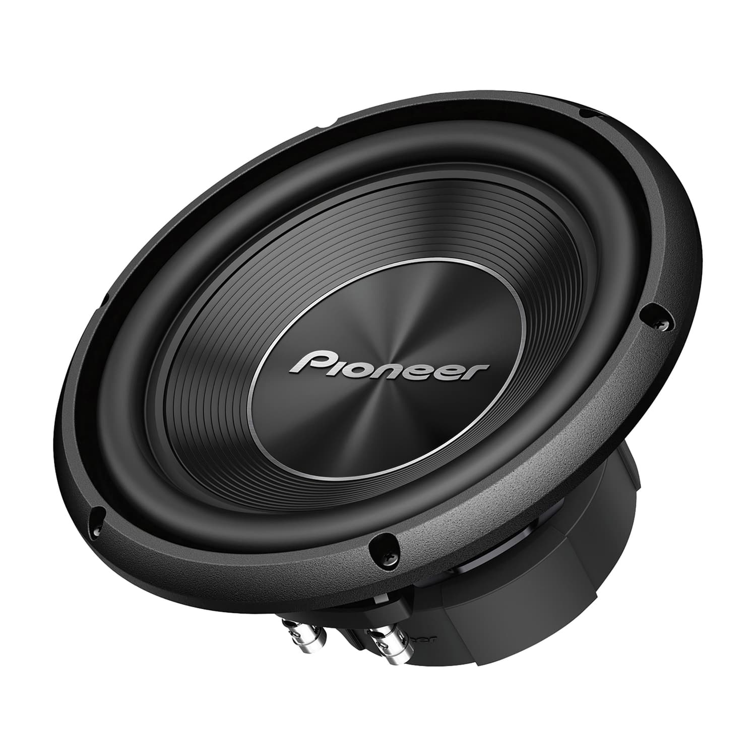 Pioneer - TS-A250D4 A-Series TS-A250D4 10-In. 1,300-Watt-Max 4-Ohm Dual-Voice-Coil Subwoofer - Black