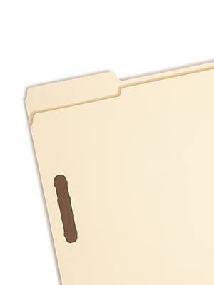 Alt View 2. Smead - 100% Recycled Classification Folders, Reinforced 1/3-Cut Tab, Letter Size, Manila, 50/Box - Manila.