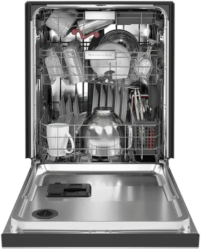KitchenAid Dishwasher Stainless Steel Tub (KDFM404KPS) - Stainless Steel