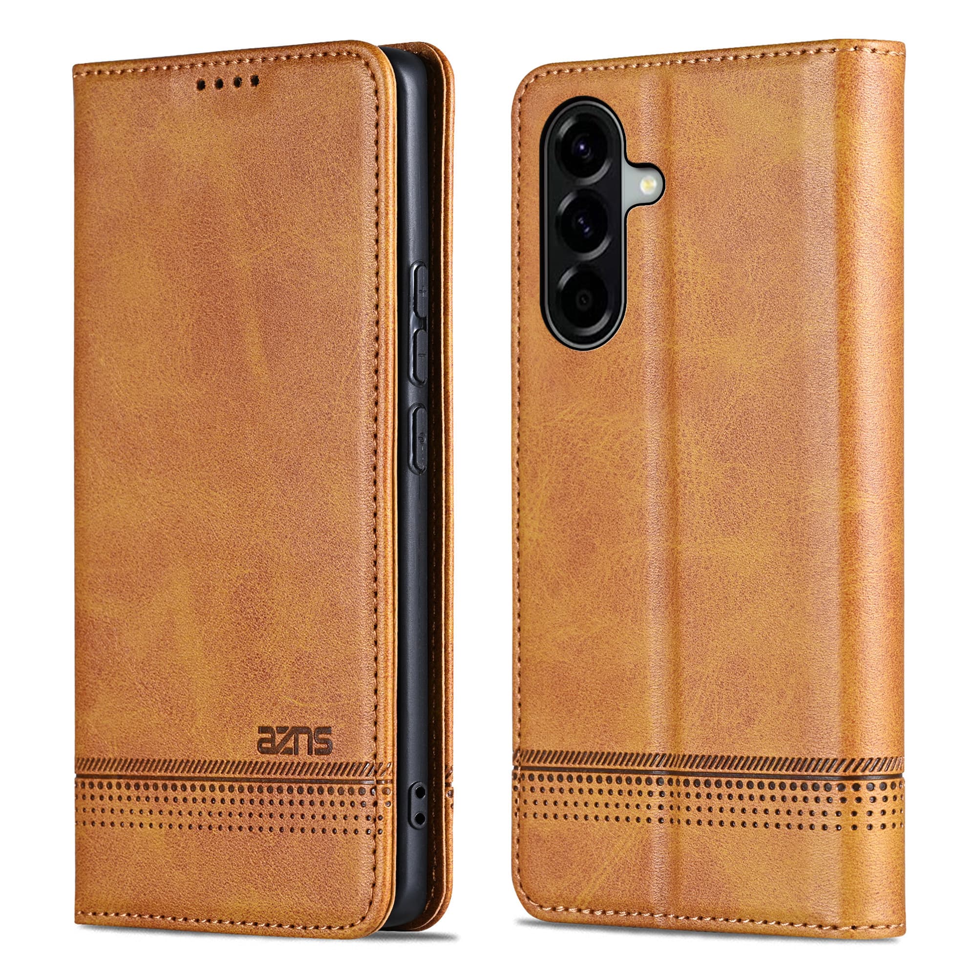 UUCOVER - Wallet Case for Samsung Galaxy A17 5G,PU Leather Wallet Folio Case with Card Slots Shockproof Kickstand Cover - Yellow price history on PriceWatchPro