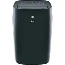 LG - 350 Sq. Ft. 8,000 BTU DOE Smart Portable Air Conditioner - Black