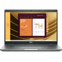 Dell - Latitude 5000 2-in-1 13.3" Touch Screen Laptop - Intel Core Ultra 7 with 32GB Memory - 512 GB SSD - Gray - Angle_Zoom