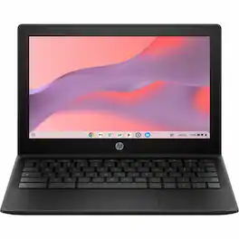HP - Fortis G1m 11.6" HD 1366 x 768 Touchscreen Chromebook ARM Cortex A76/A55 8GB RAM 64GB eMMC ARM Mali G52 MP2 Jack - Jet Black
