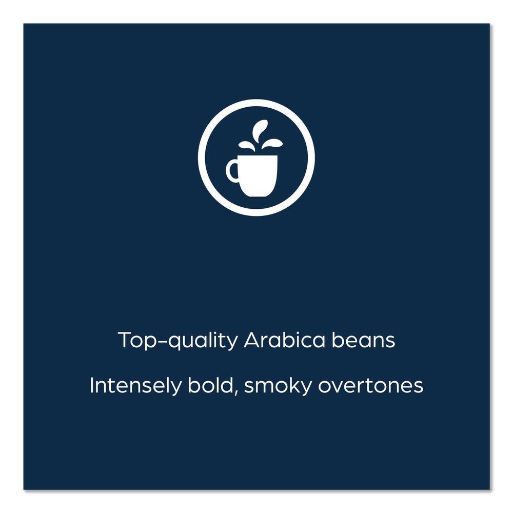 Top-quality Arabica beans  
Intensely bold, smoky overtones