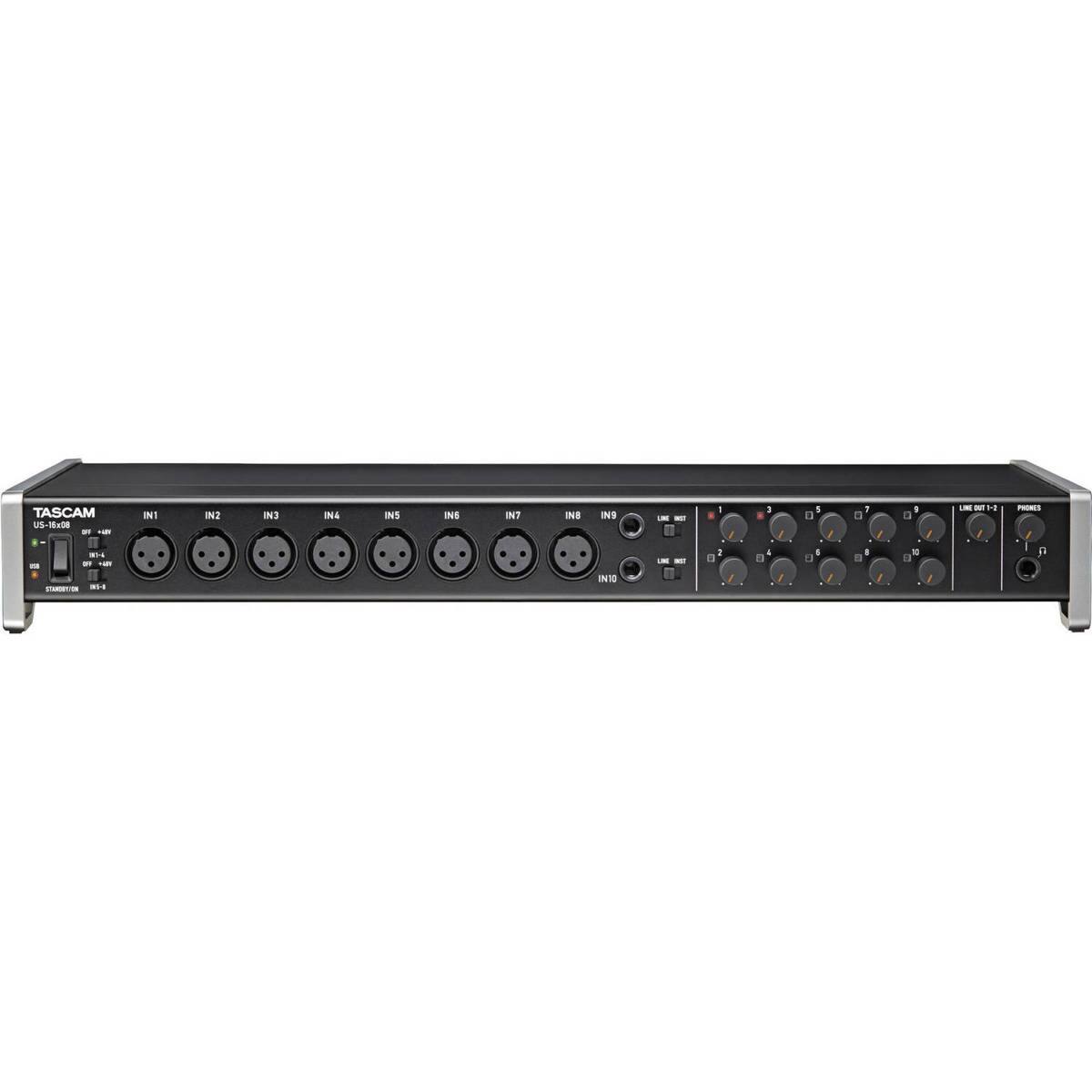 TASCAM US-1x2-USB

IN1 IN2 IN3 IN4 IN5 IN6 IN7 IN8 IN9

LINE IN

LINE OUT 1-2 PHONES

LINE OUT 2-3

LINE OUT 4-5

LINE OUT 6-7

LINE OUT 8-9
