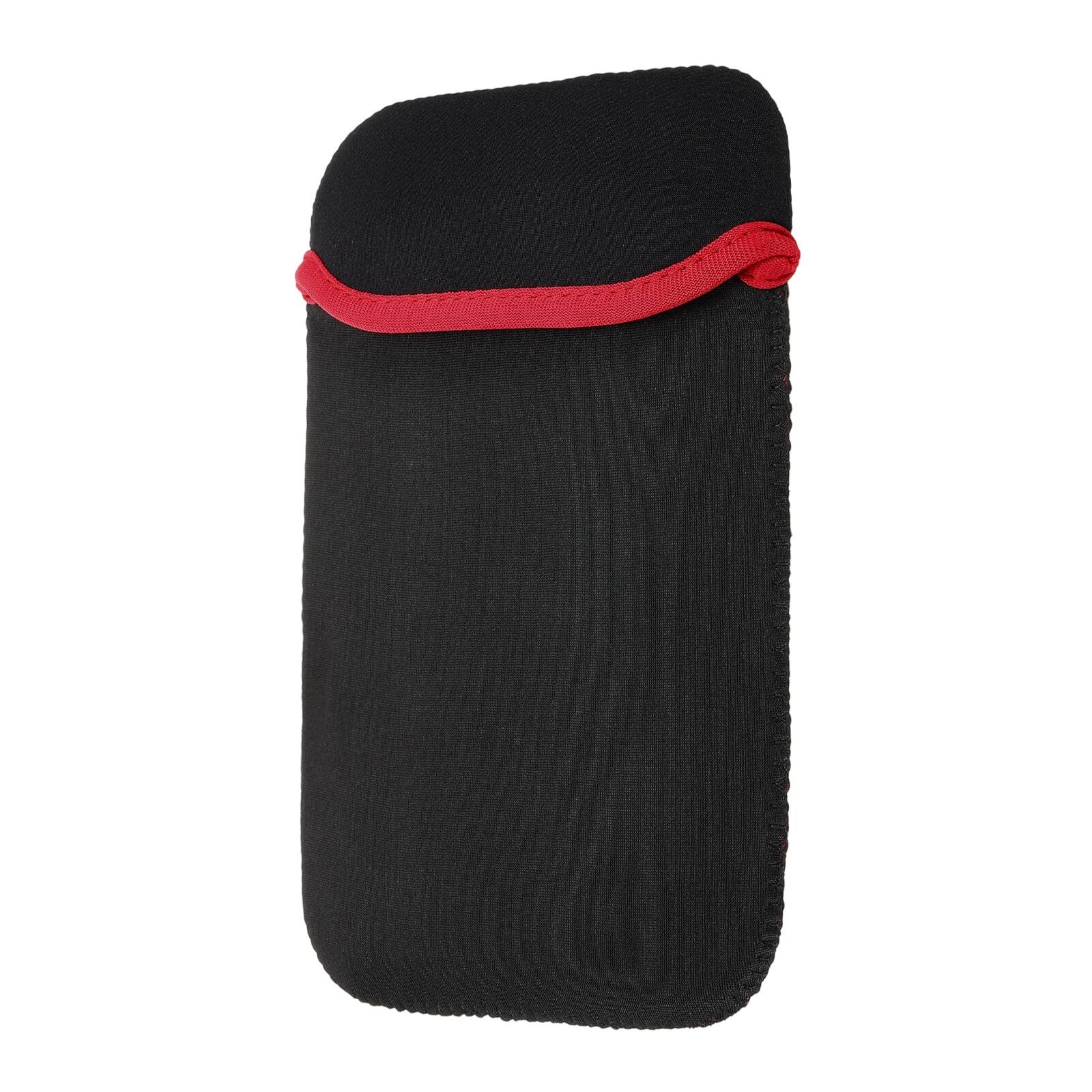 Front. Unique Bargains - Laptop Case - Soft Computer Sleeve Carrying Bag, Shockproof Protective Cover for 7" Notebook - Red-Black.