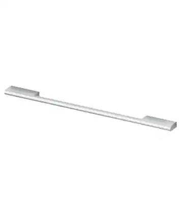 Front. Fisher & Paykel - Contemporary Round 1 pc Handle Kit 18", 24", 30" Refrigerator / Freezer / Wine Columns / RS2474 Single Door - Stainless Steel.