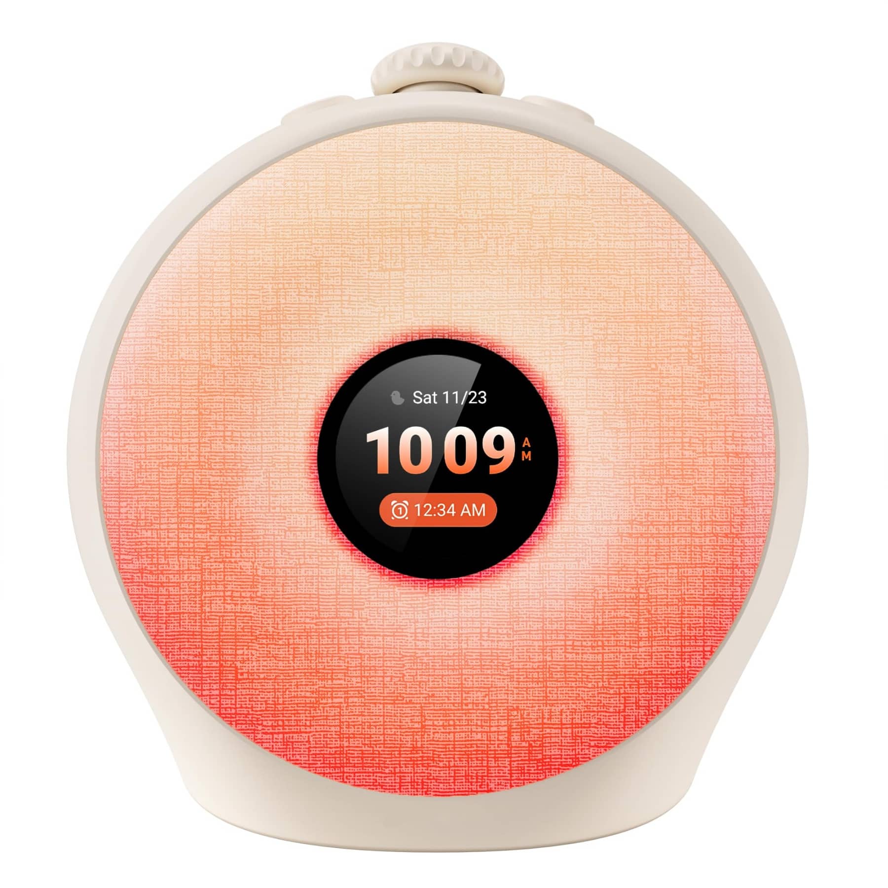 Dazzed Corner - Sunrise Alarm Clock for Heavy Sleepers, Wake Up Light & Sound Machine - Putty