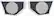 Front. Metra - Dashboard Speaker Grilles for Select Jeep Wrangler JL and Gladiator JT (2-Pack) - Black.