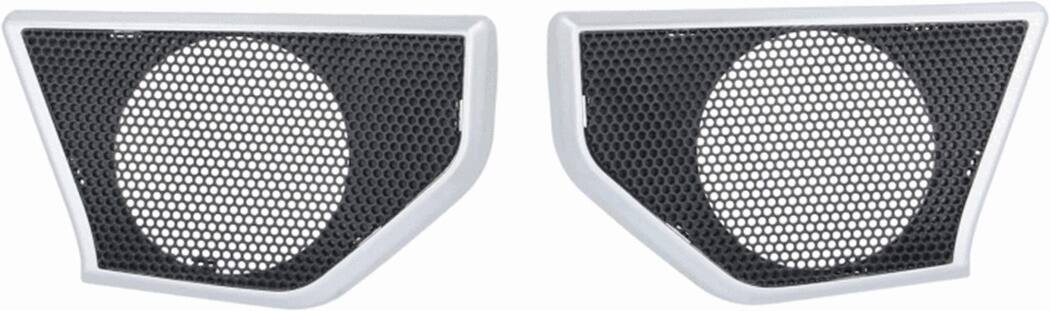 Front. Metra - Dashboard Speaker Grilles for Select Jeep Wrangler JL and Gladiator JT (2-Pack) - Black.