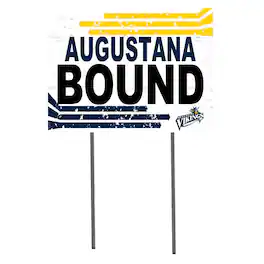 Jardine - Augustana Vikings 18'' x 24'' Bound Yard Sign - White