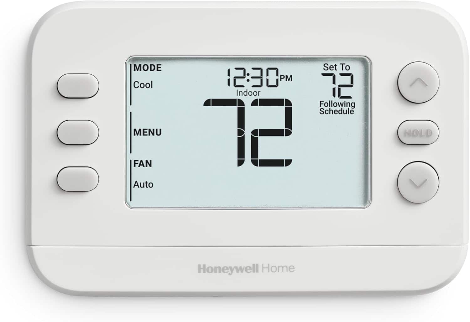 Honeywell Home - TH2320U4006/U FocusPRO P200 Programmable Thermostat 3H/2C Heat Pump + 2H/2C Conventional - White