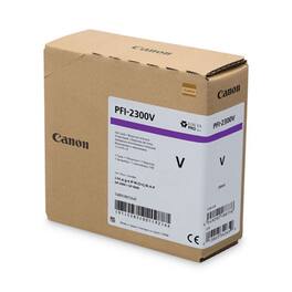 Canon - PFI-2300 Pigment Violet Ink Tank 330 mL for imagePROGRAF GP-2000